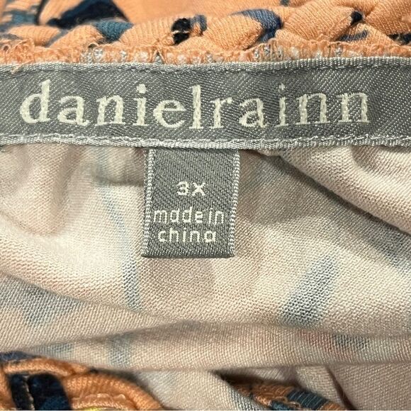 Daniel Rainn floral halter plus size blouse top size 3X - Picture 8 of 13